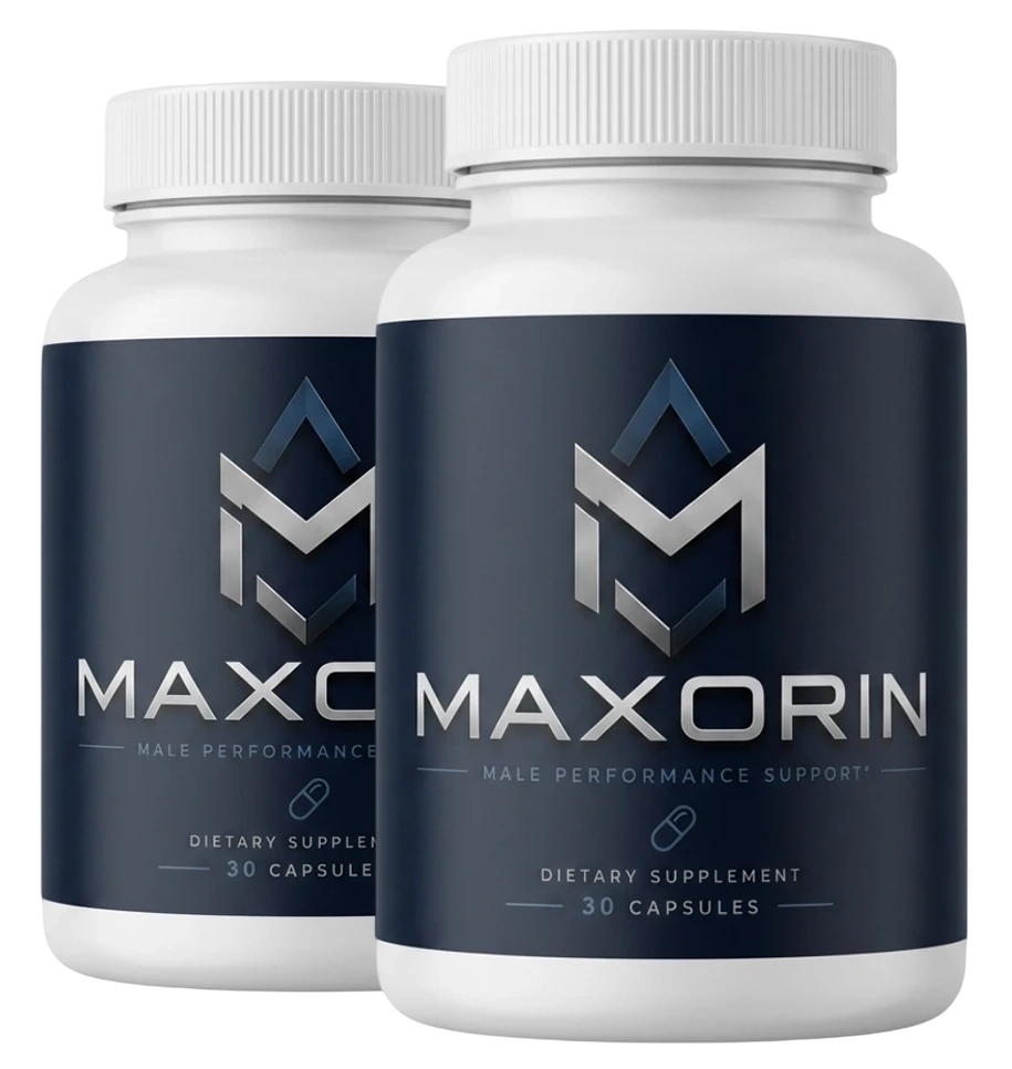 Two bottles of Maxorin capsules